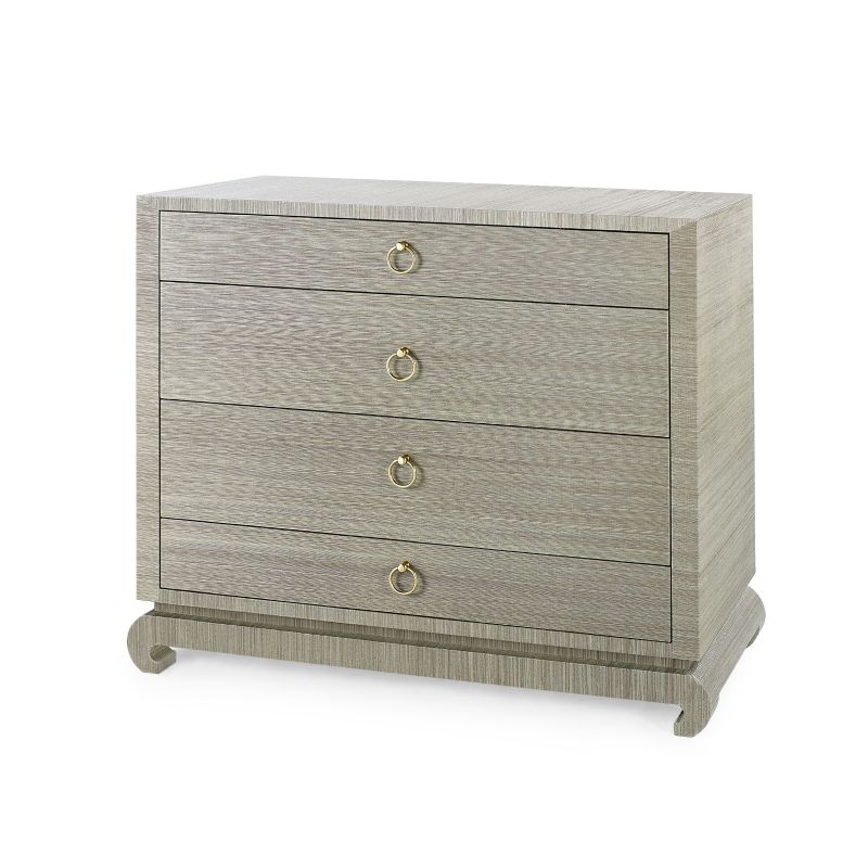 Ming Large 4-Drawer - Sage Green