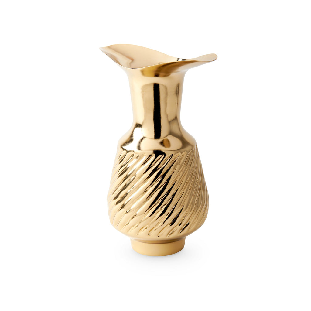 Manile Vase - Brass