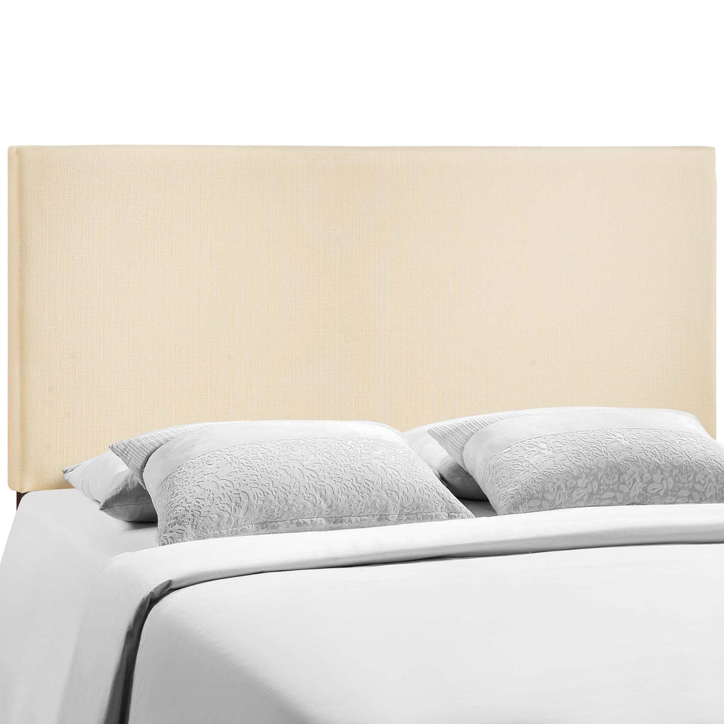 Region Queen Upholstered Headboard in Ivory