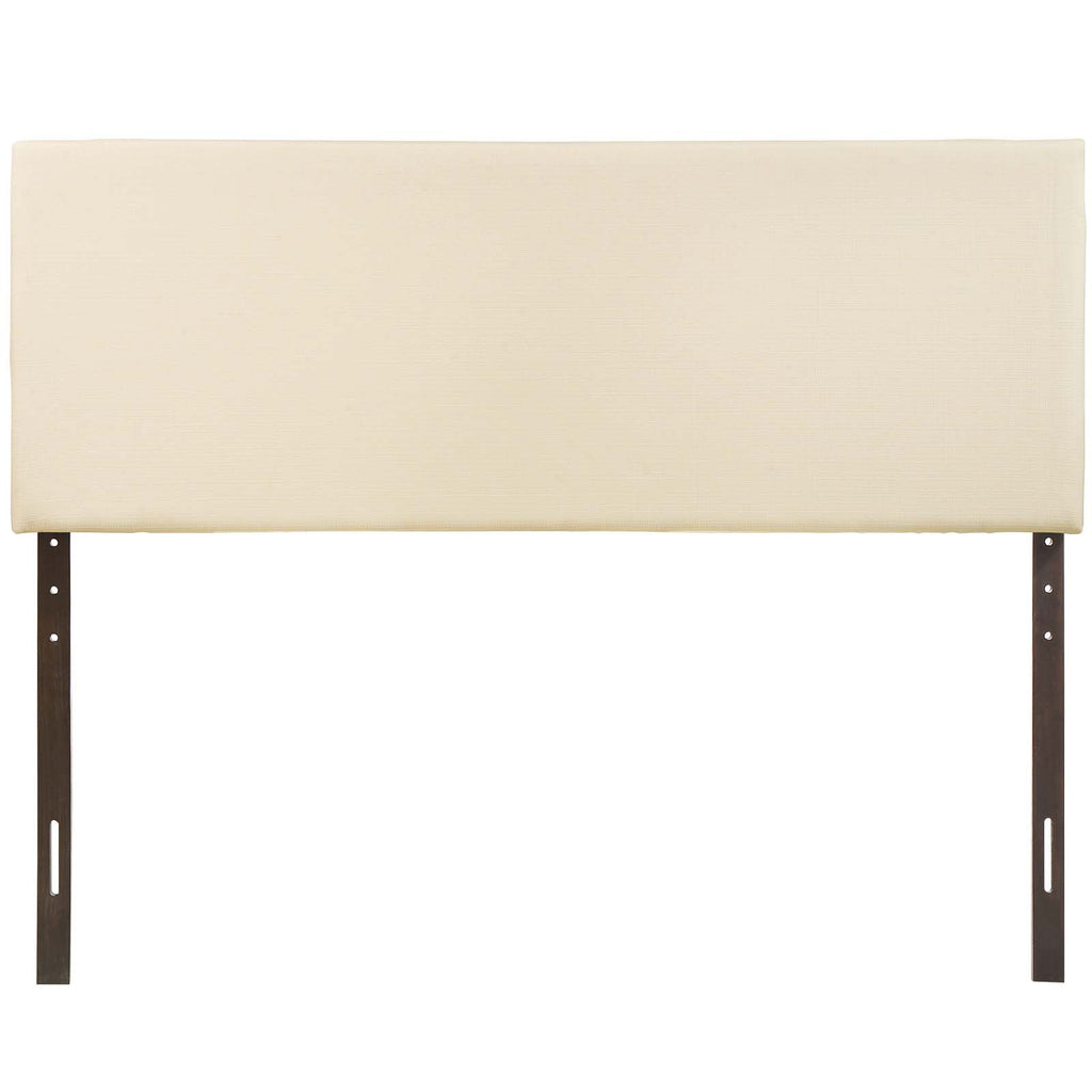 Region Queen Upholstered Headboard in Ivory