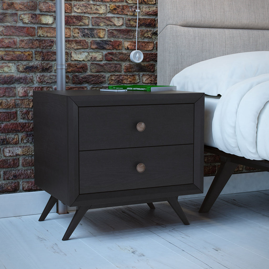 Tracy Nightstand in Black