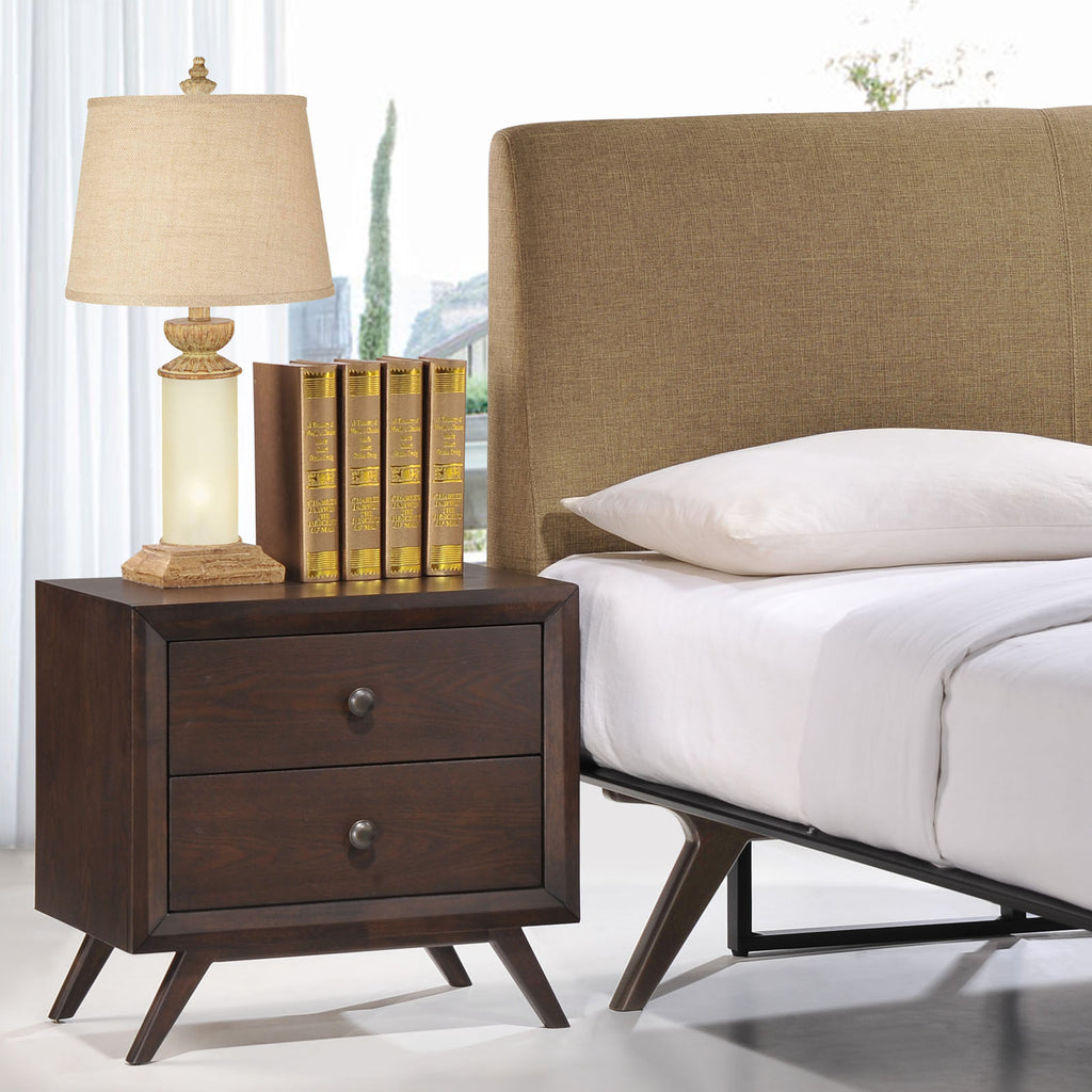 Tracy Nightstand in Cappuccino
