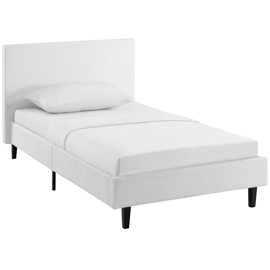 Anya Twin Bed in White