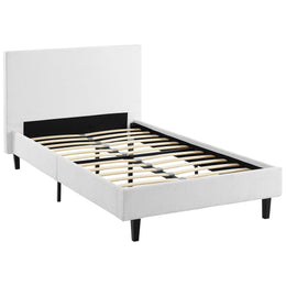 Anya Twin Bed in White