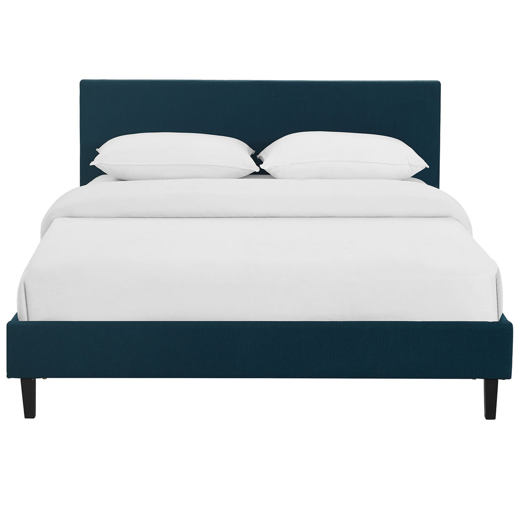 Anya Queen Bed in Azure