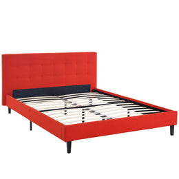 Linnea Full Bed in Atomic Red