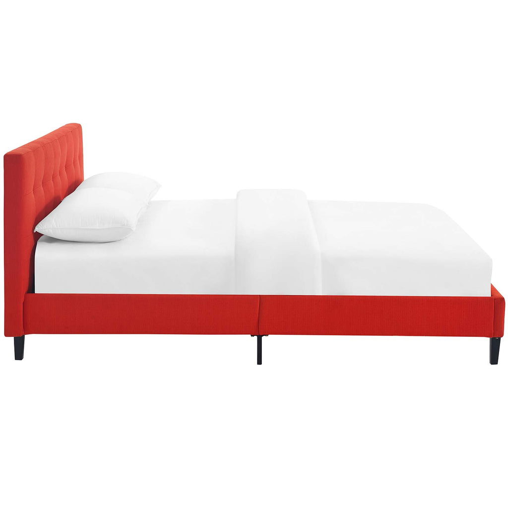 Linnea Full Bed in Atomic Red