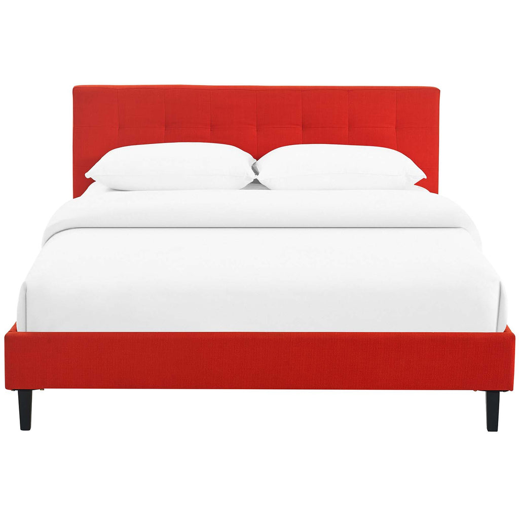 Linnea Full Bed in Atomic Red