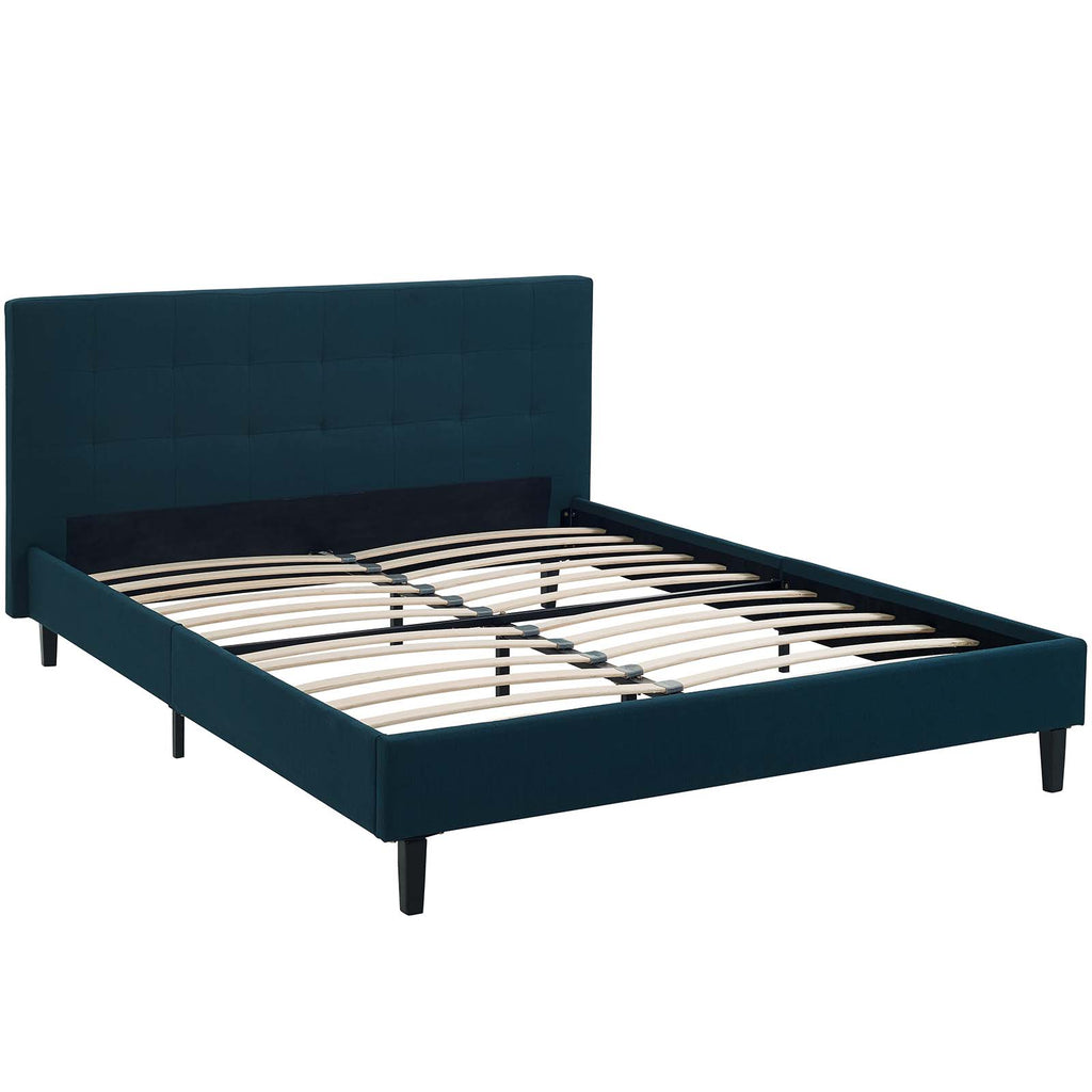 Linnea Full Bed in Azure