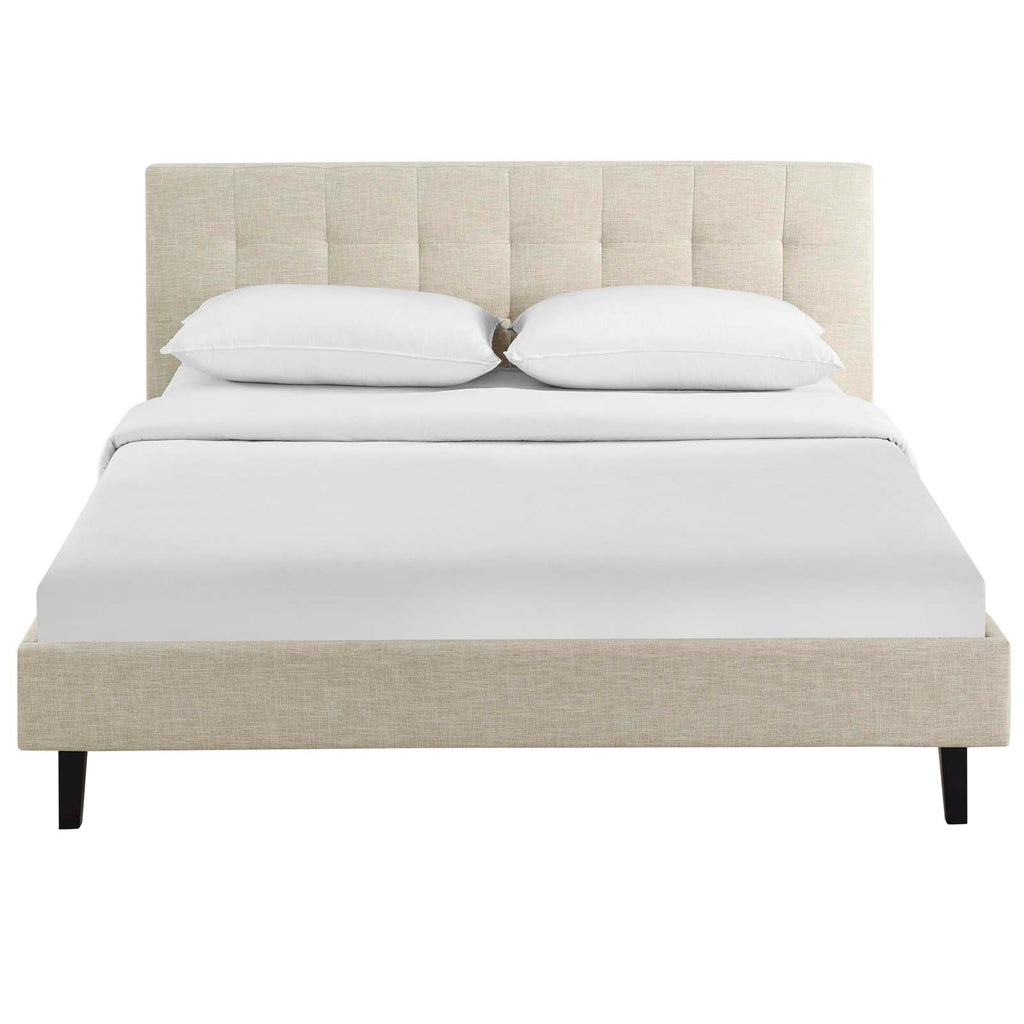 Linnea Full Bed in Beige