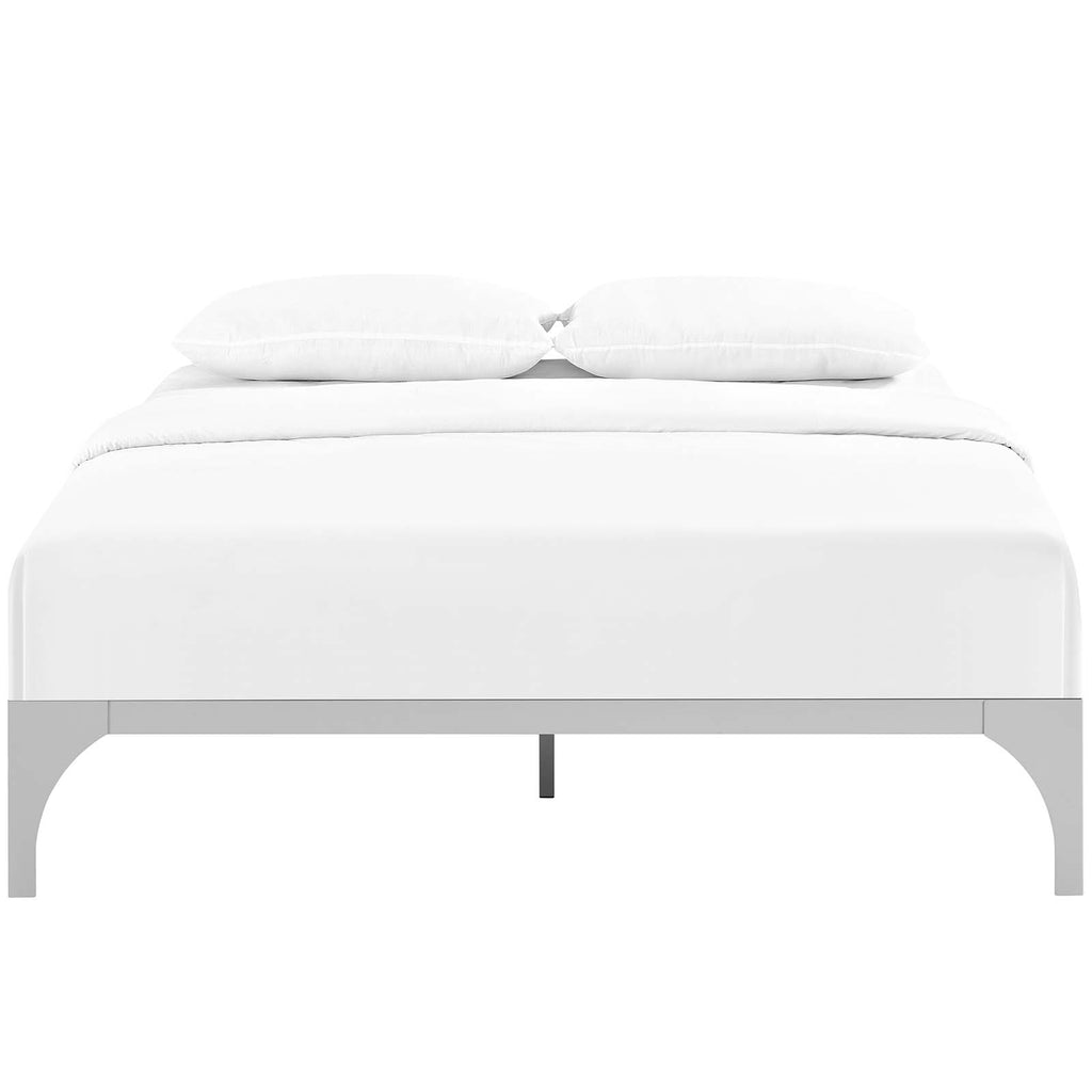 Ollie Full Bed Frame in Silver