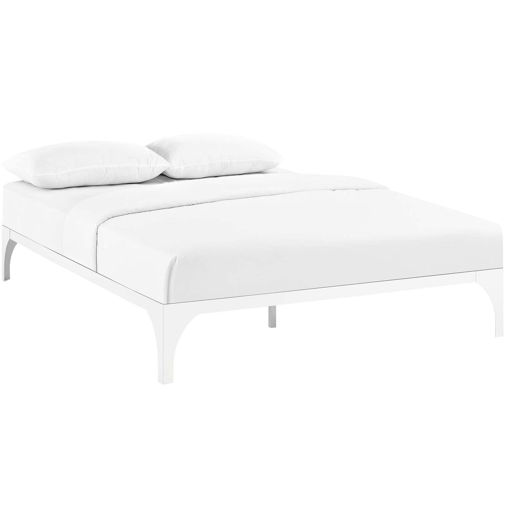 Ollie Full Bed Frame in White