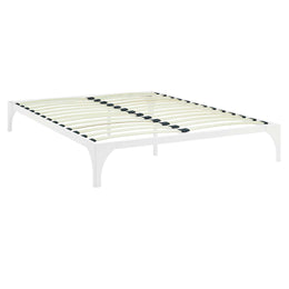 Ollie Queen Bed Frame in White