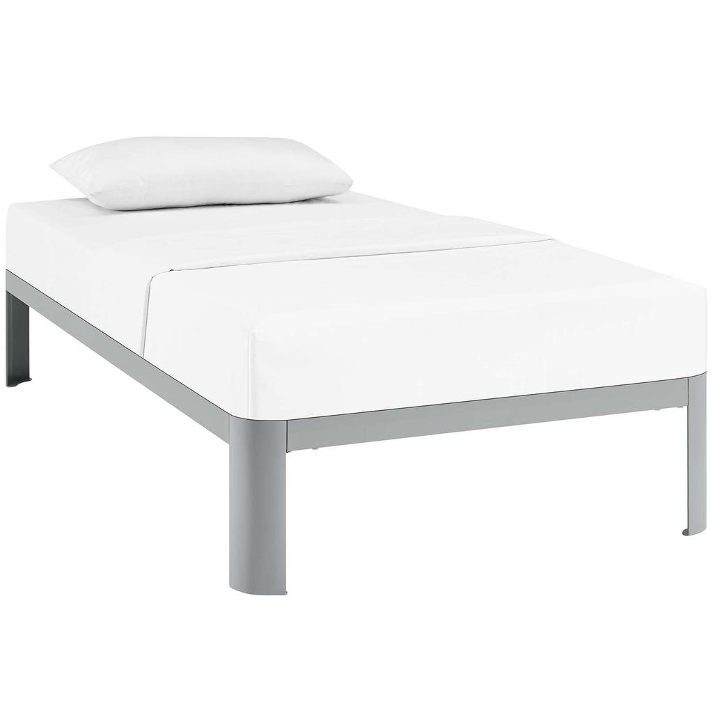 Corinne Twin Bed Frame in Gray