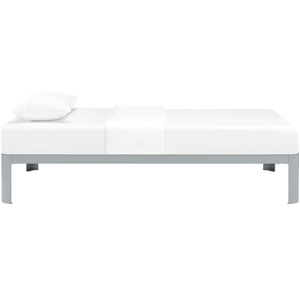 Corinne Twin Bed Frame in Gray