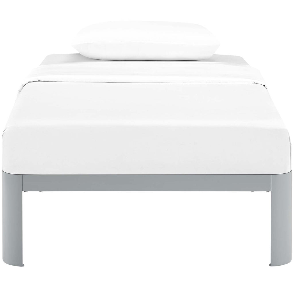 Corinne Twin Bed Frame in Gray