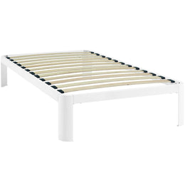 Corinne Twin Bed Frame in White