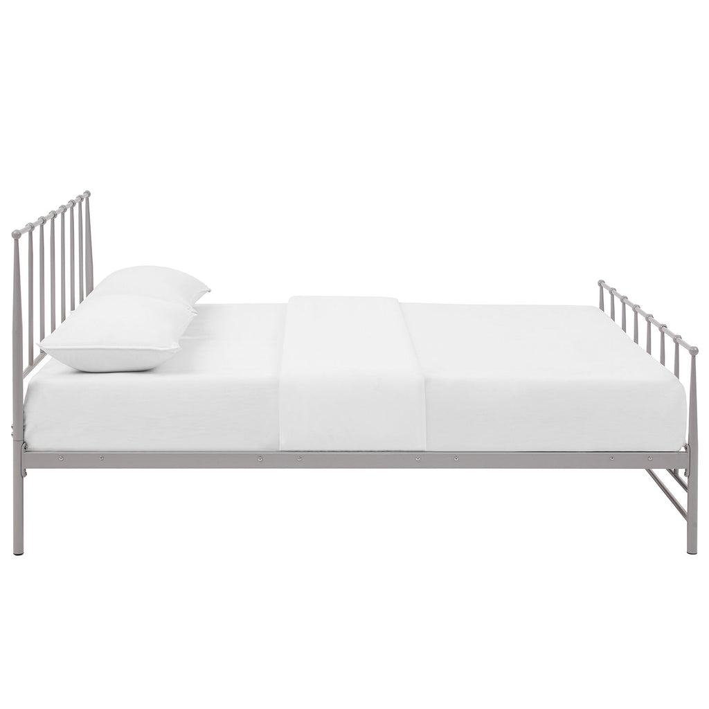 Estate King Bed in Gray