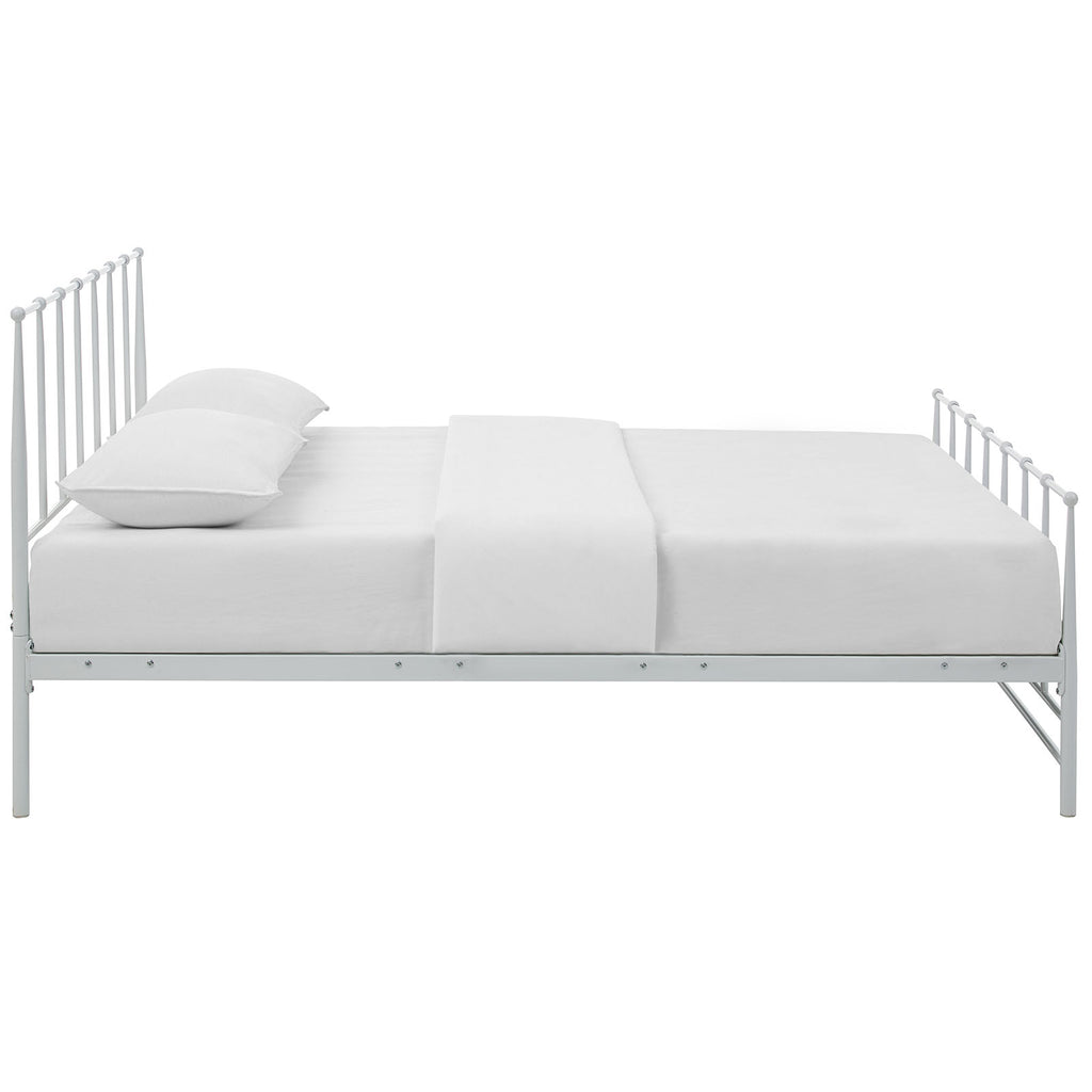 Estate King Bed in White