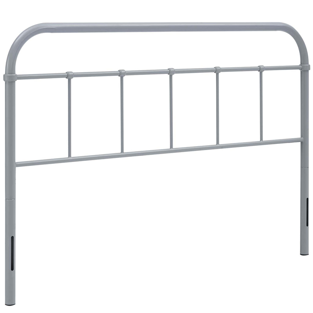 Serena Full Steel Headboard in Gray