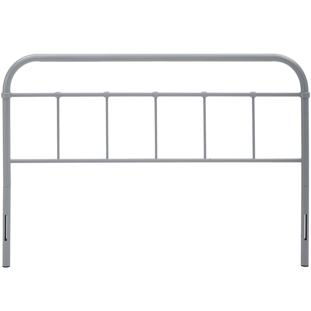 Serena Full Steel Headboard in Gray