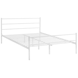 Alina Queen Platform Bed Frame in White