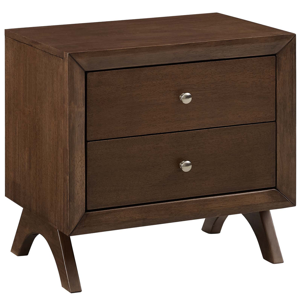 Providence Nightstand or End Table in Walnut