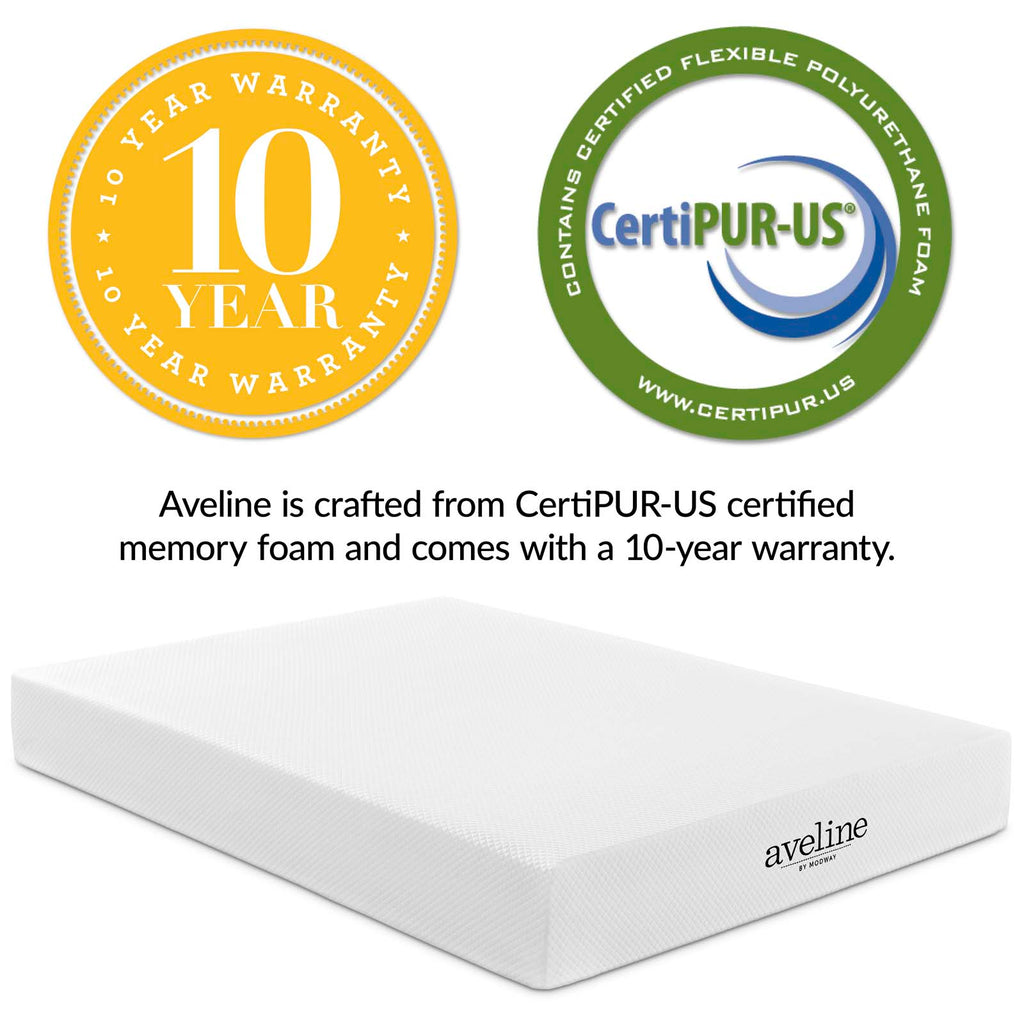 Aveline 10" California King Gel Memory Foam Mattress