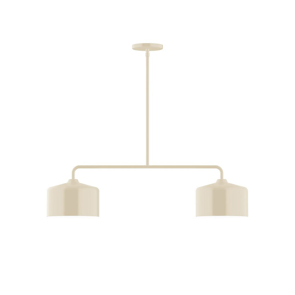 2-Light Axis Linear Pendant, Cream - MSG419-16