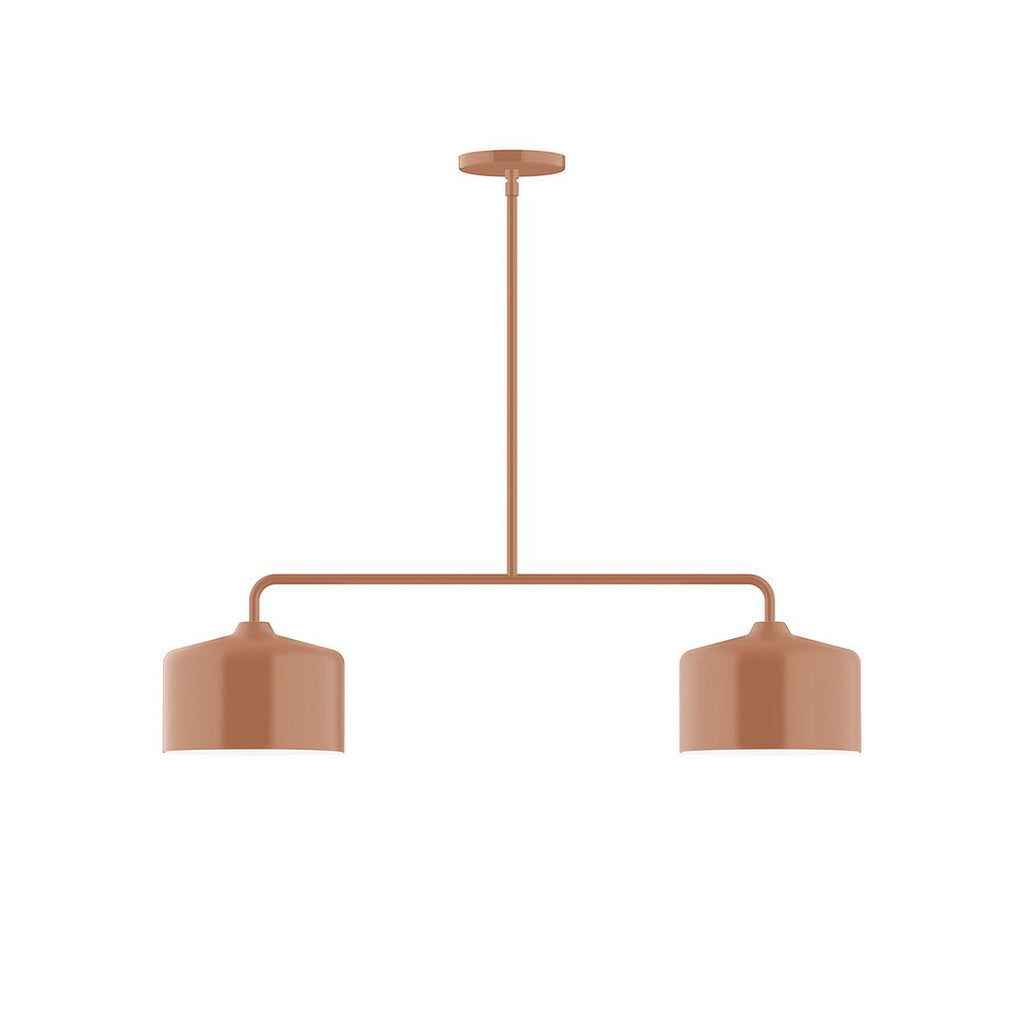 2-Light Axis Linear Pendant, Terracotta - MSG419-19