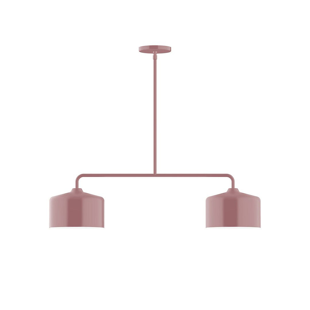 2-Light Axis Linear Pendant, Mauve - MSG419-20