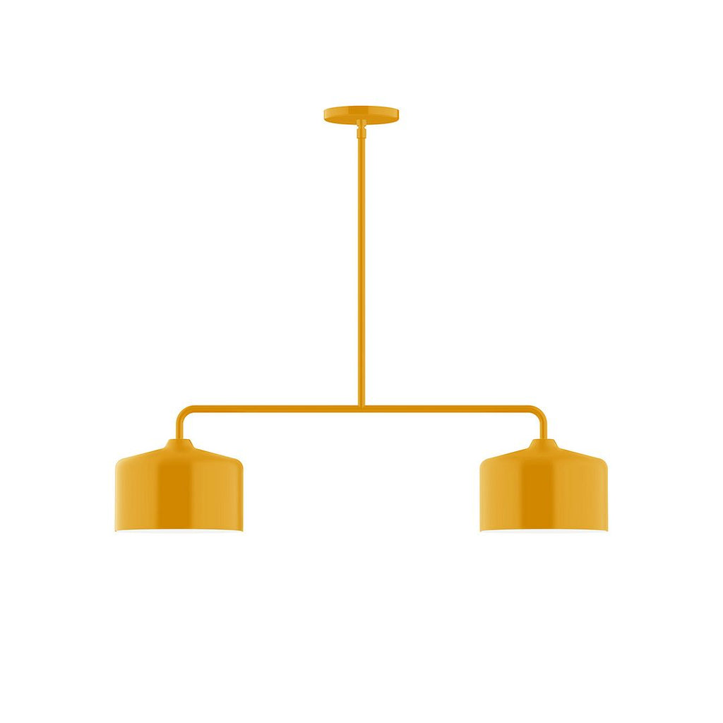 2-Light Axis Linear Pendant, Bright Yellow - MSG419-21