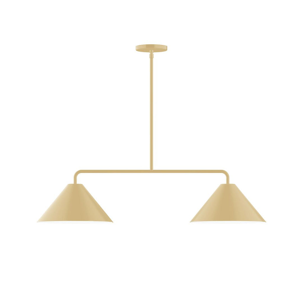 2-Light Axis Linear Pendant, Ivory - MSG422-17