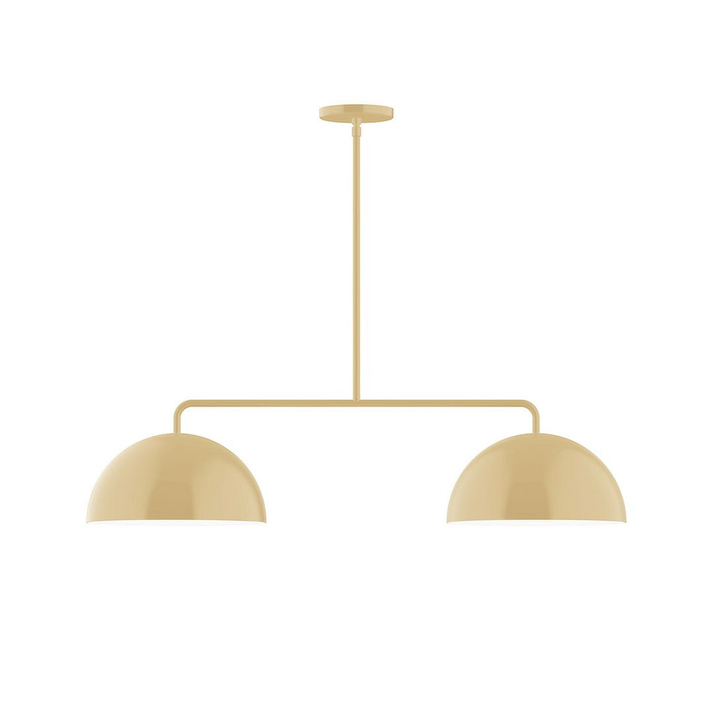 2-Light Axis Linear Pendant, Ivory - MSG432-17