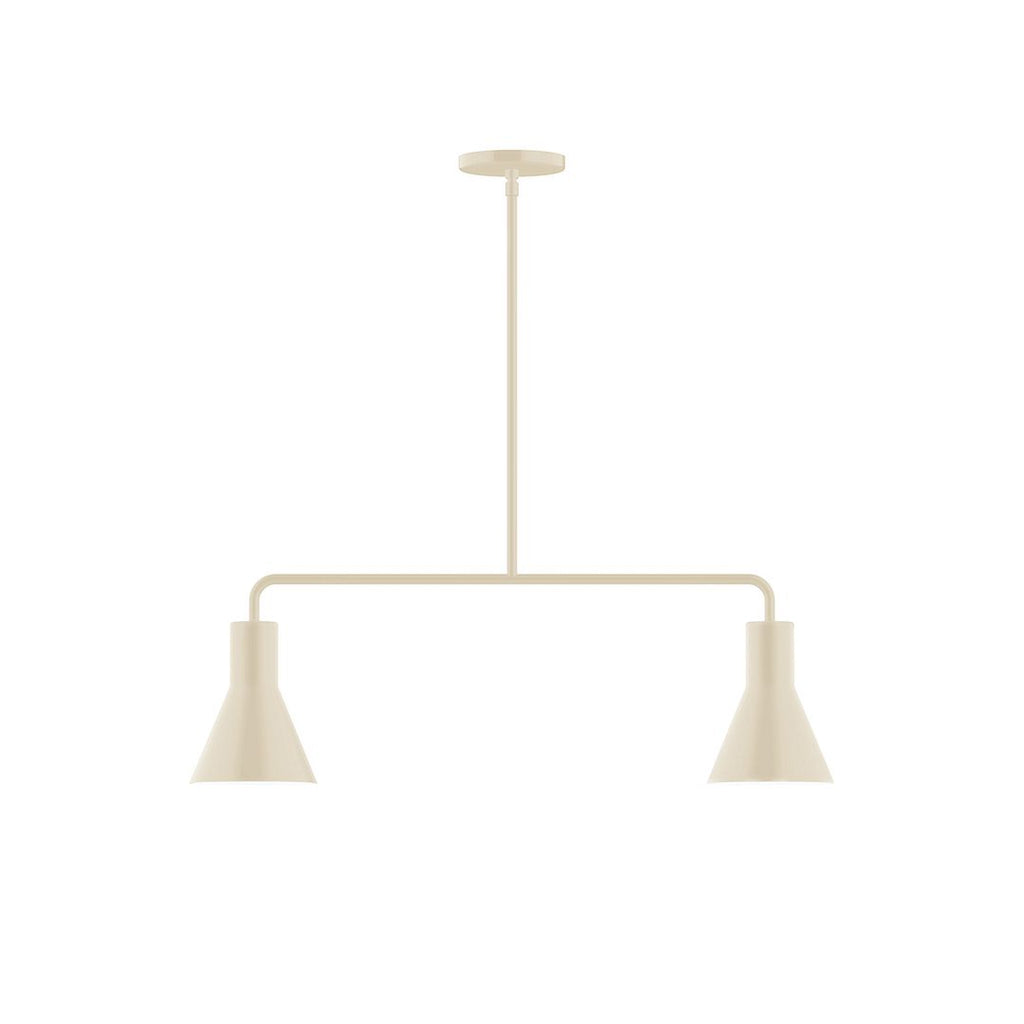 2-Light Axis Linear Pendant, Cream - MSG436-16