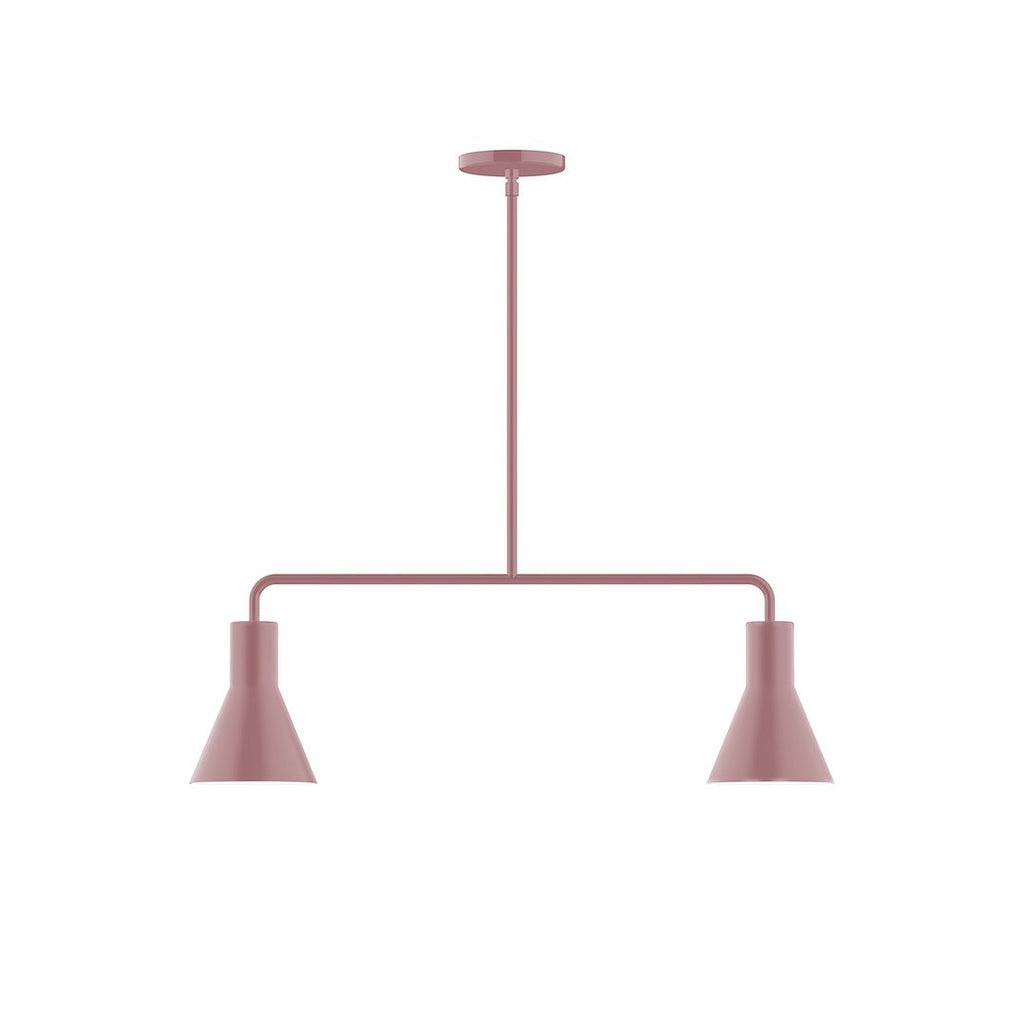 2-Light Axis Linear Pendant, Mauve - MSG436-20