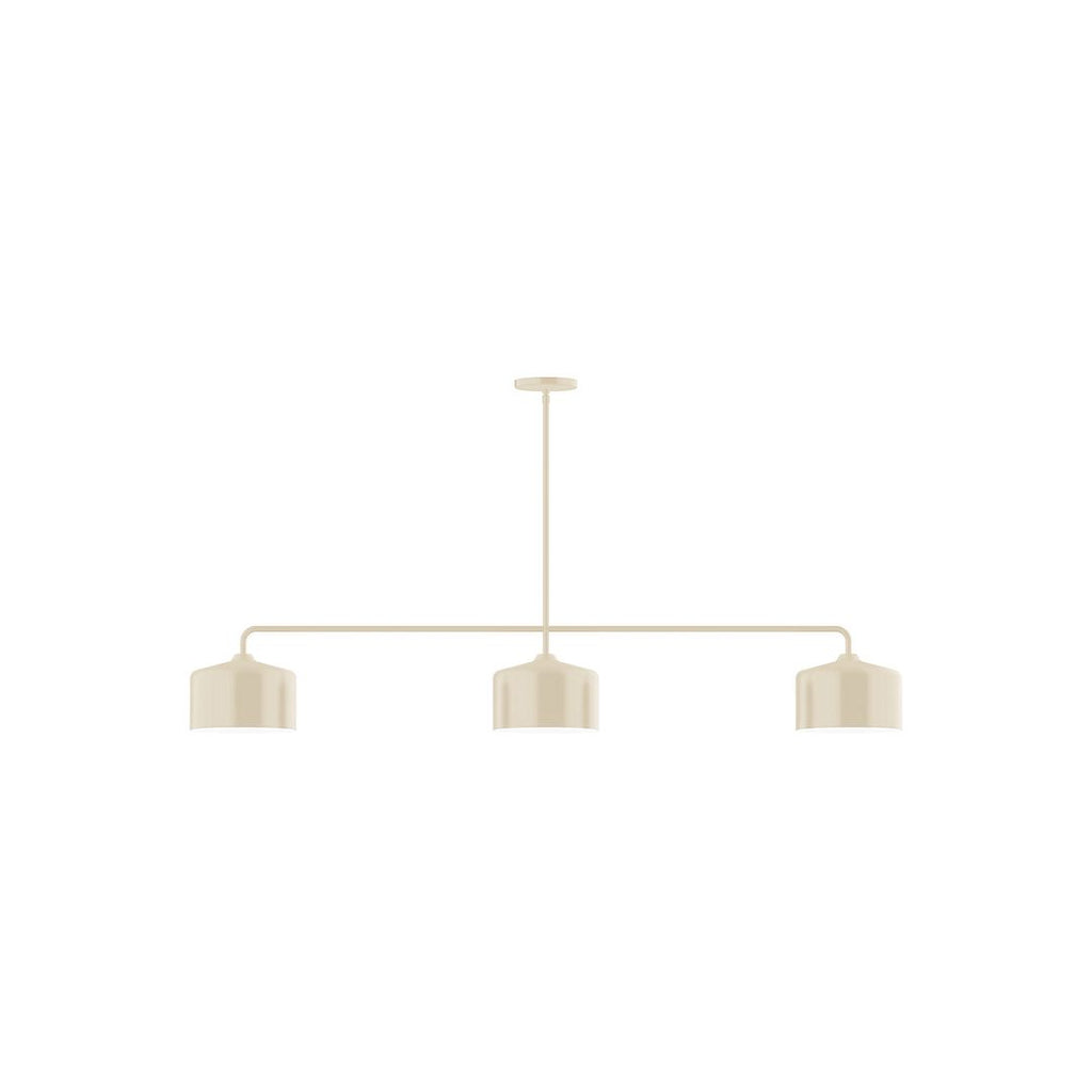 3-Light Axis Linear Pendant, Cream - MSN419-16