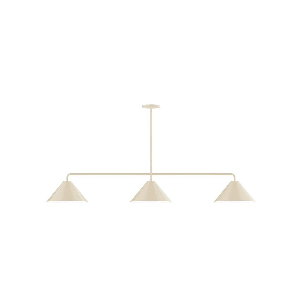 3-Light Axis Linear Pendant, Cream - MSN422-16