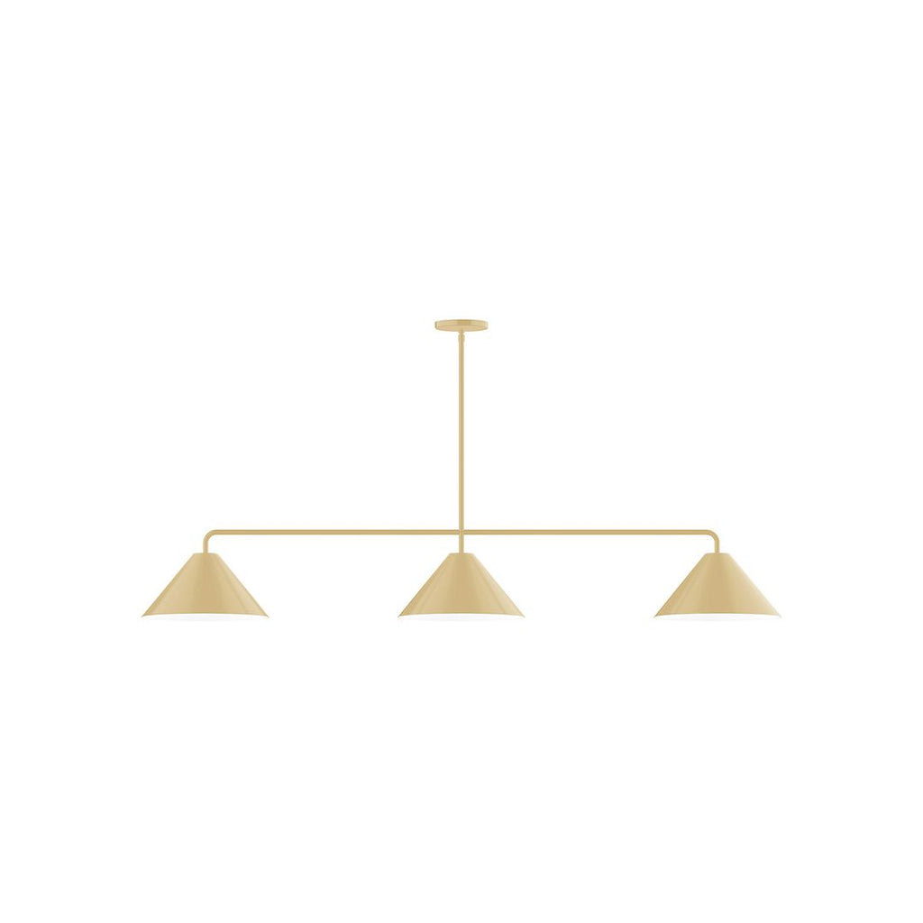 3-Light Axis Linear Pendant, Ivory - MSN422-17