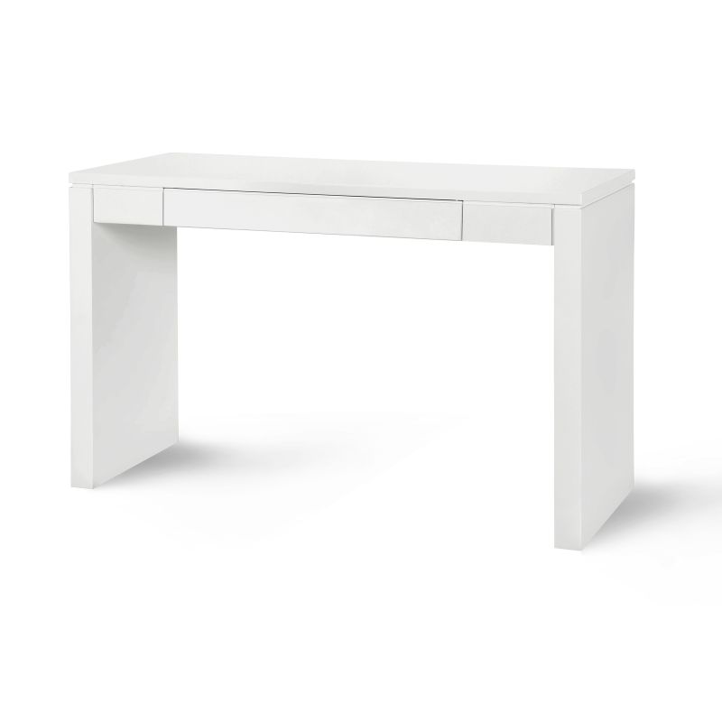 Odom Console Table - White Pearl