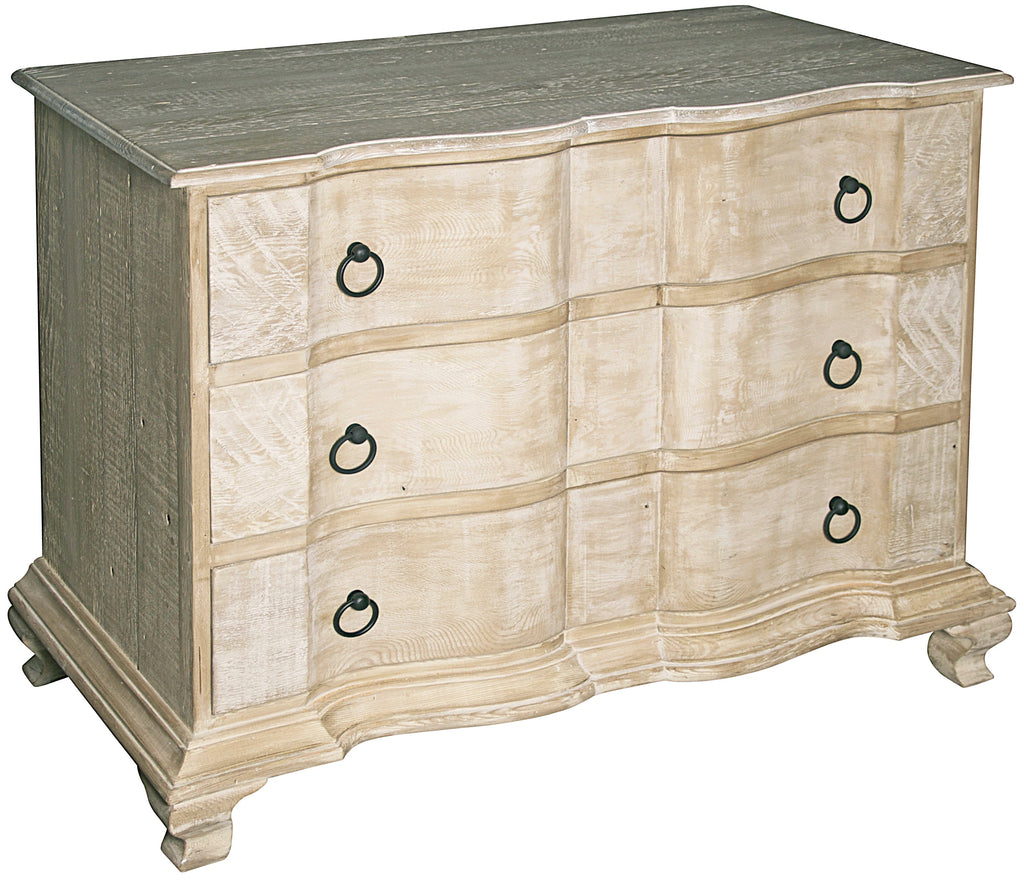 Lexington 3-Drawer Dresser - Grey Wash Wax