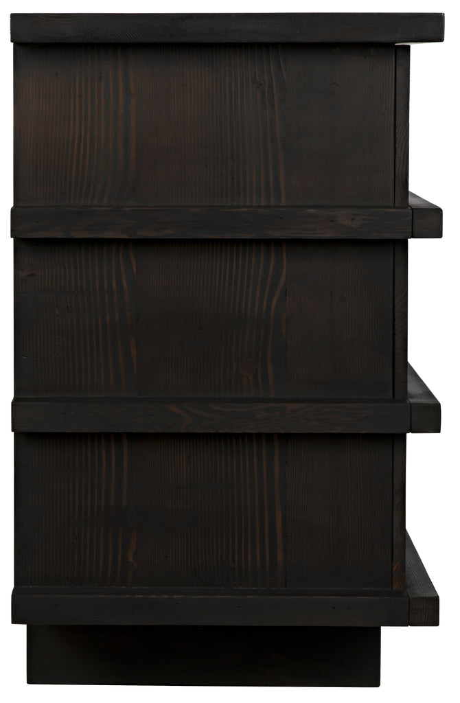 Reclaimed Lumber Bergamot Small Dresser - Black Wax