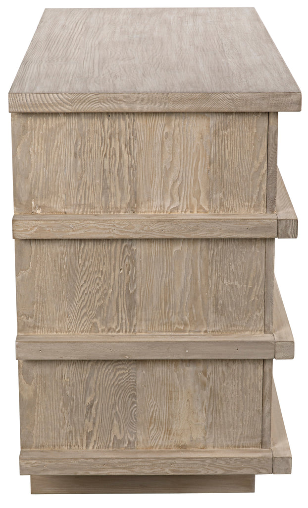 Reclaimed Lumber Bergamot Small Dresser - Grey Wash Wax