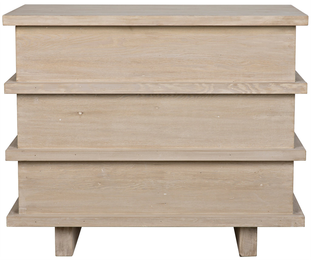 Reclaimed Lumber Bergamot Small Dresser - Grey Wash Wax