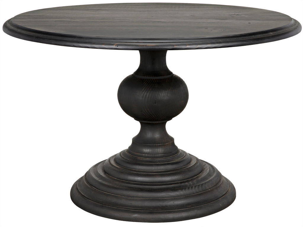 Reclaimed Lumber Adaliz Table - Black Wax