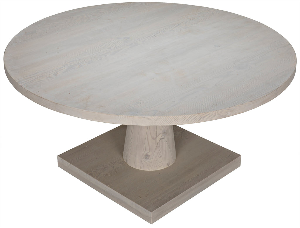 Campinas Dining Table - Grey Wash Wax