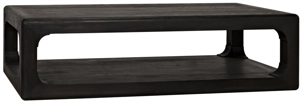 Jean Coffee Table - Black Wax