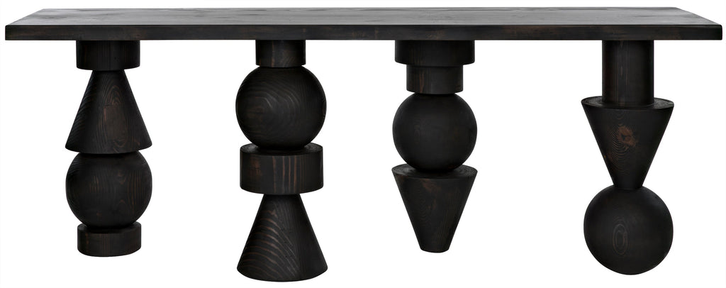 Moai Console - Black Wax