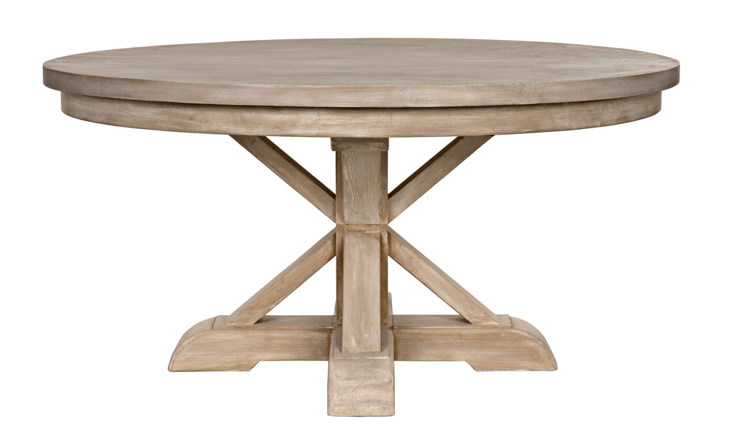 Isabelle Dining Table - Grey Wash Wax