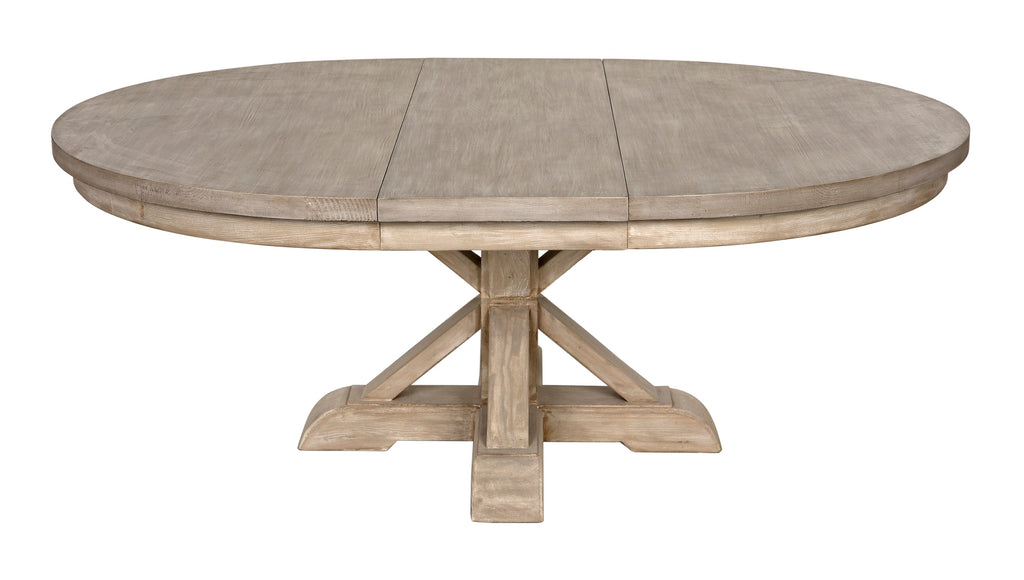 Isabelle Dining Table - Grey Wash Wax